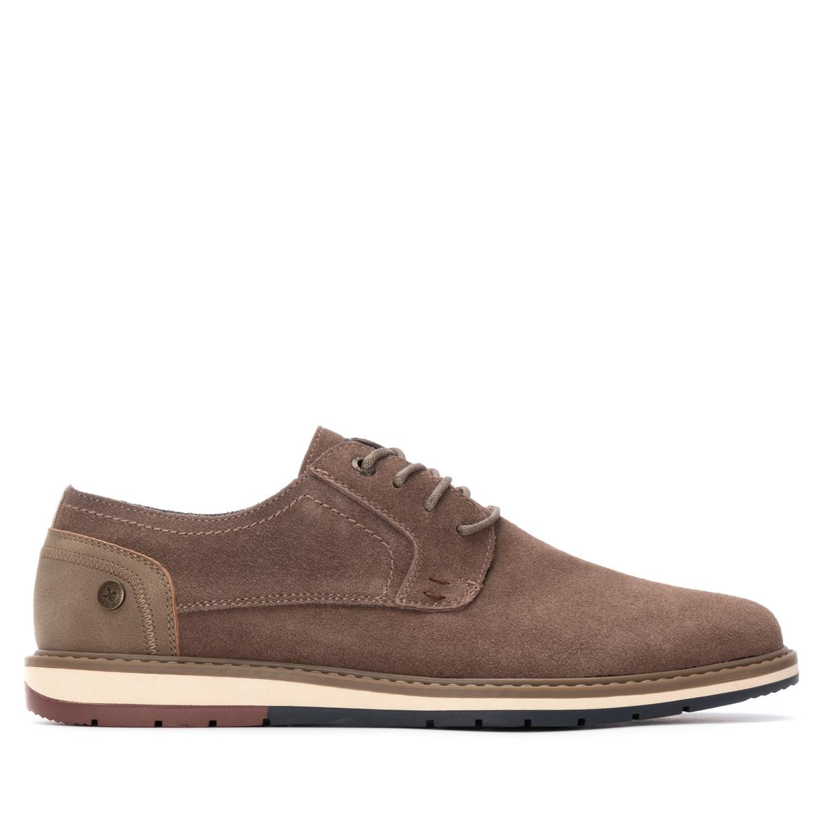 Chaussure Blucher/Derby Plaine Entreprise Lacets taupe, XTI