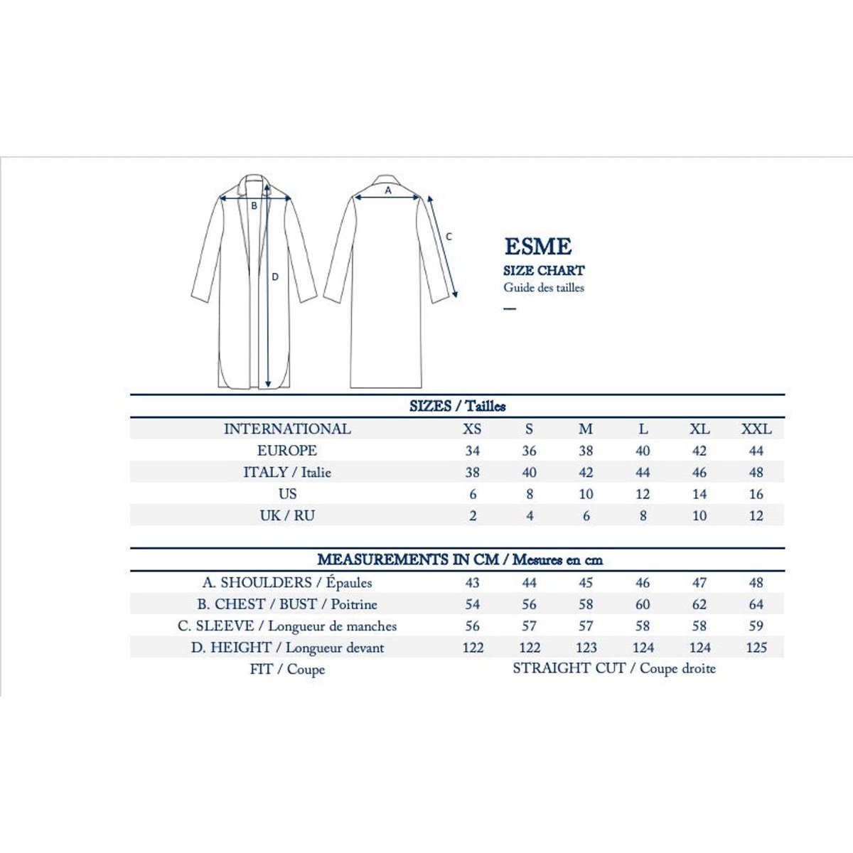 Manteau Esme kaki laine khaki, INES DE LA FRESSANGE PARIS