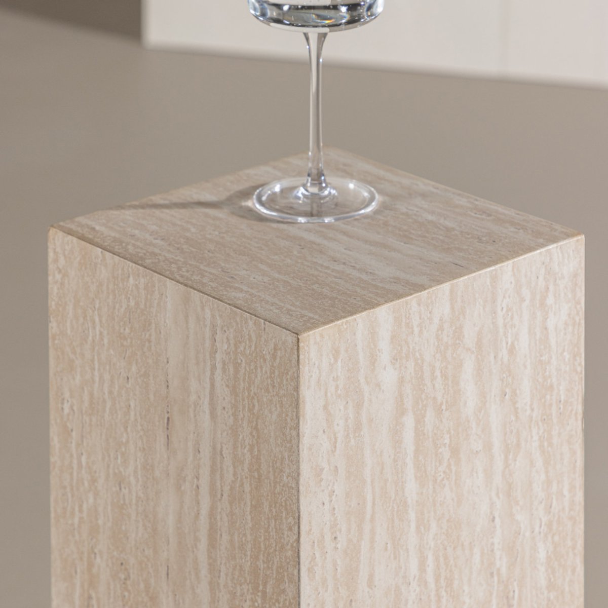 Sellette effet travertin- RAMSVIK beige, VIND