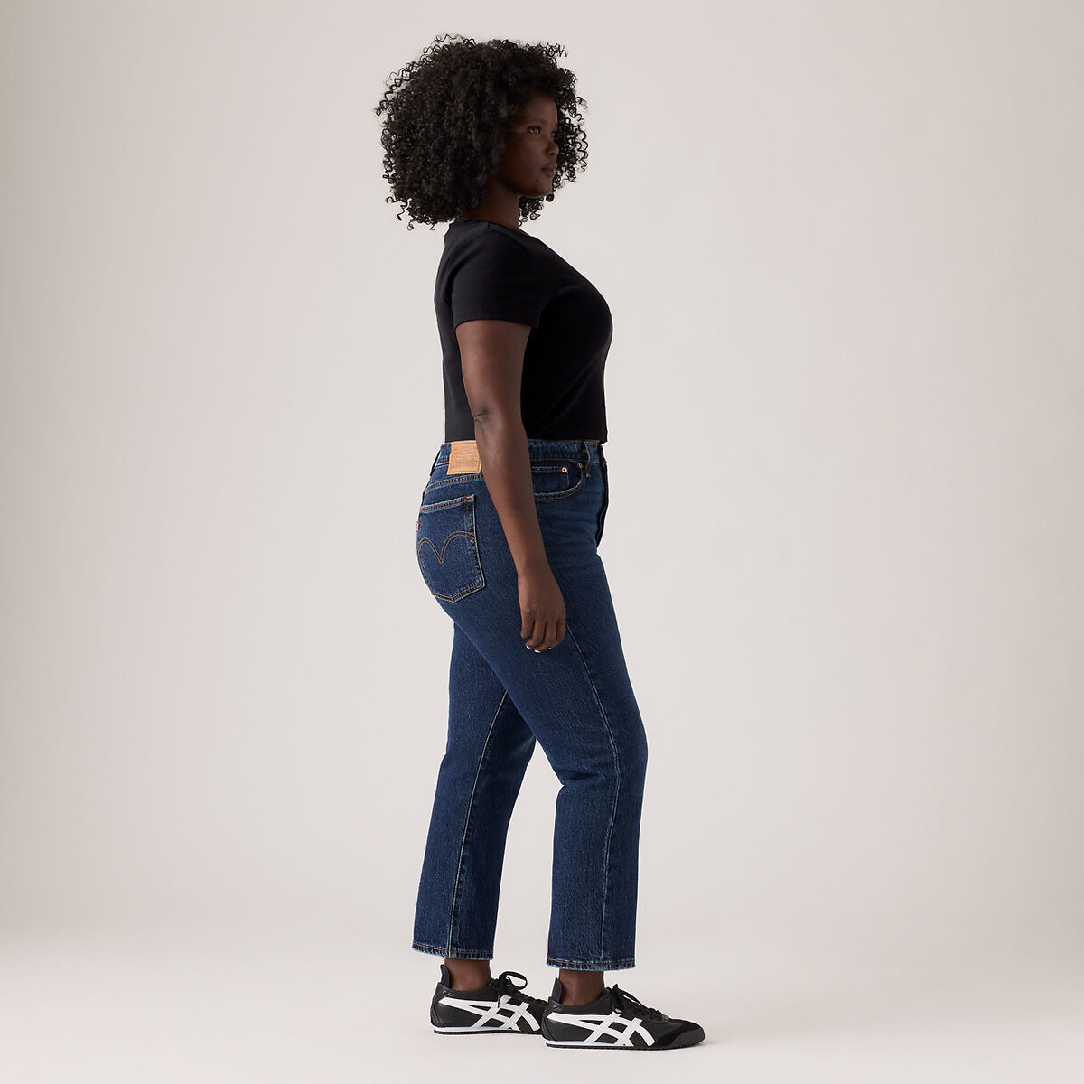 Jean Wedgie Straight indifferent indigo, LEVI'S