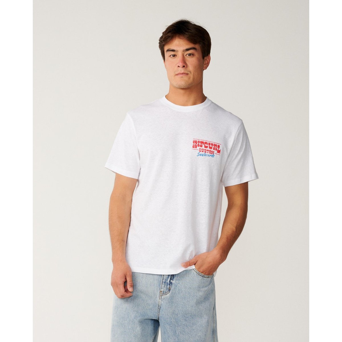 T-shirt relax SHAPER ADDRESS UPDATE white, RIP CURL