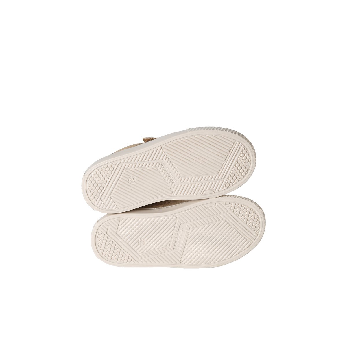 Baskets enfant cuir élastiquées marron, VERTBAUDET