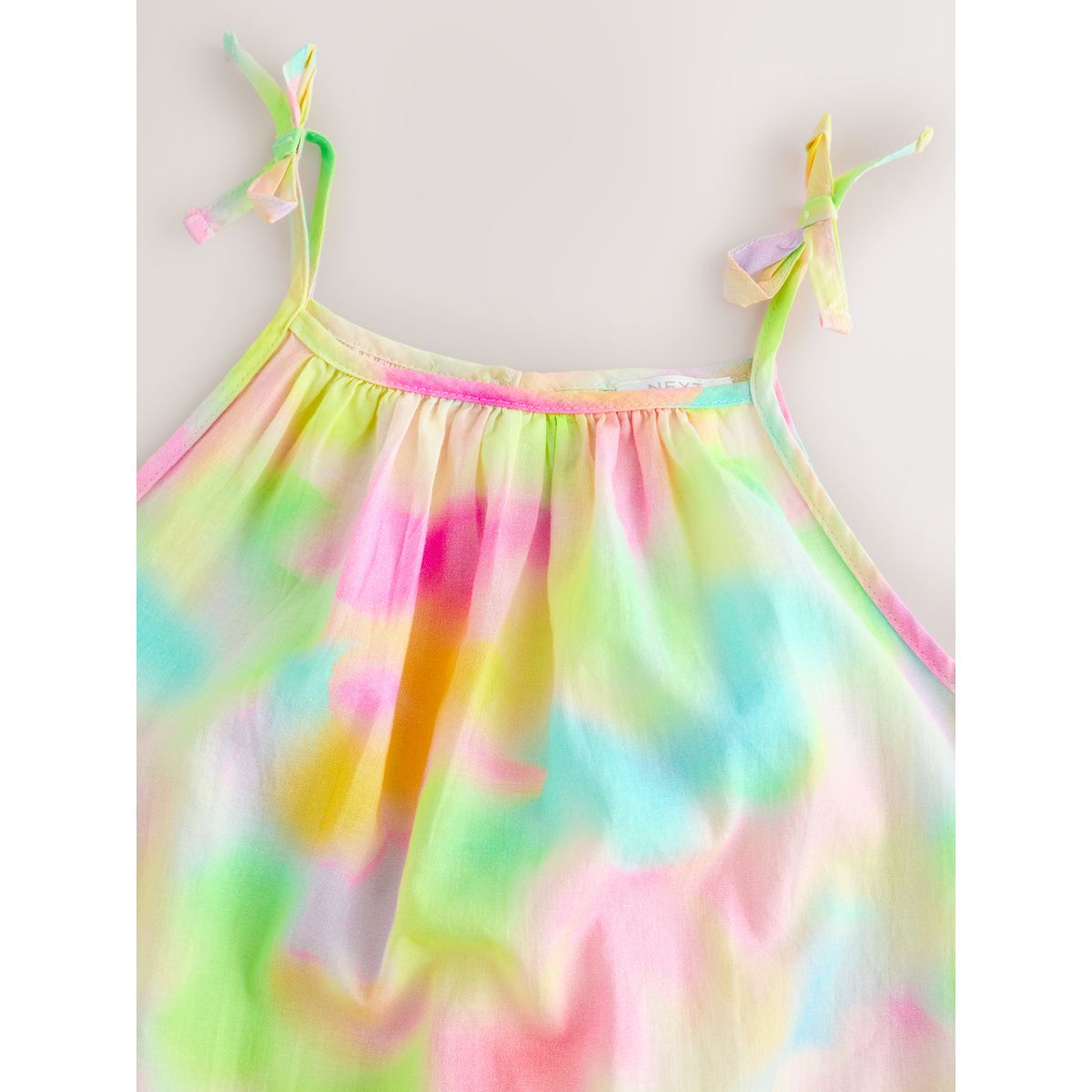 Robe à bretelles motif métavers multi-couleurs, NEXT