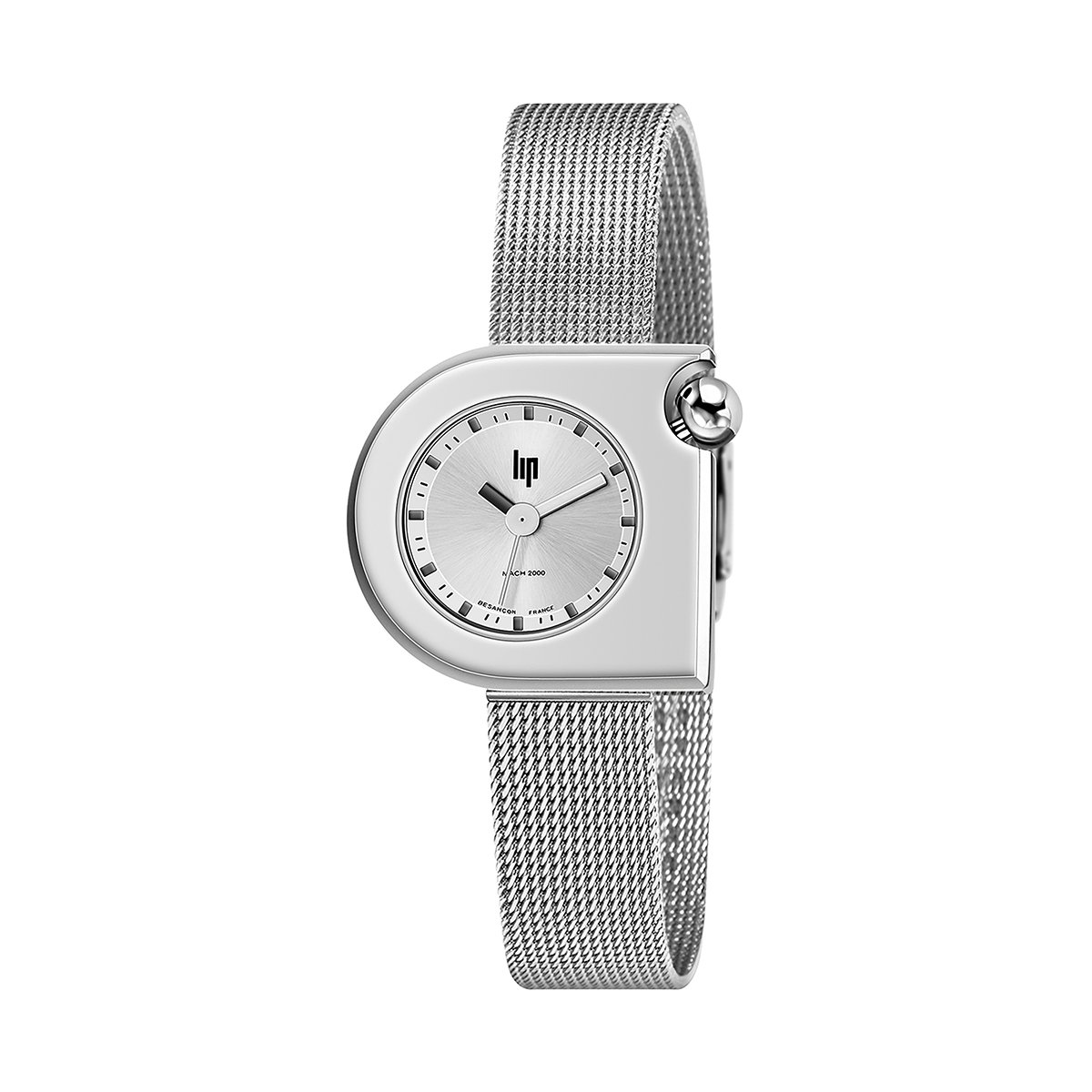 Montre Analogique MACH argenté argenté argenté, LIP