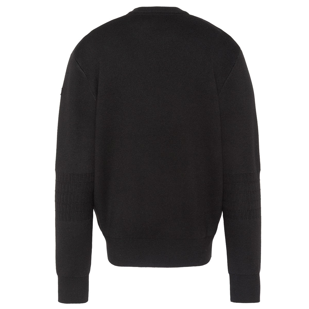 Pull col rond en maille fine noir, SCHOTT