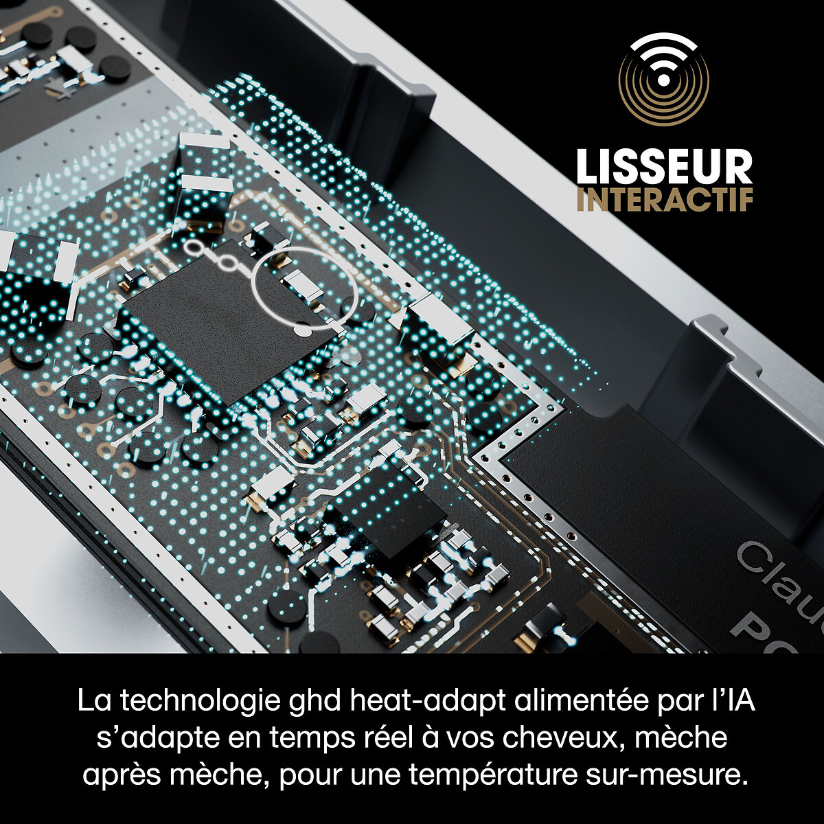 Lisseur interactif Sculpt blanc, GHD