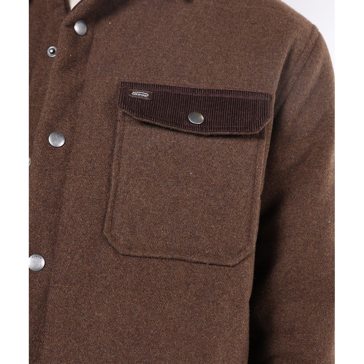 Surchemise OUTLAND deep brown, OXBOW