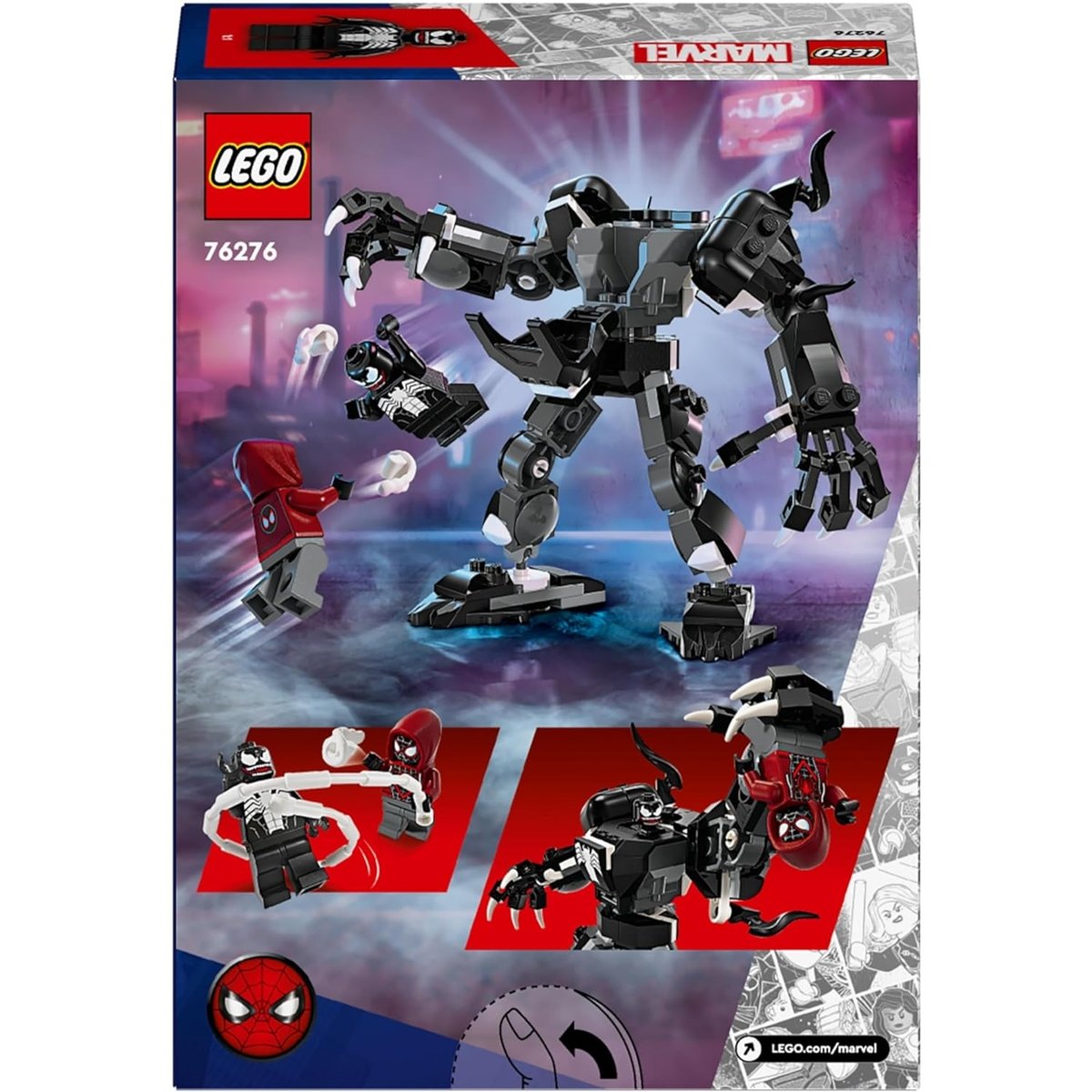 LEGO Marvel - L'armure robot de Venom contre Miles Morales - 76276 multicolore, LEGO