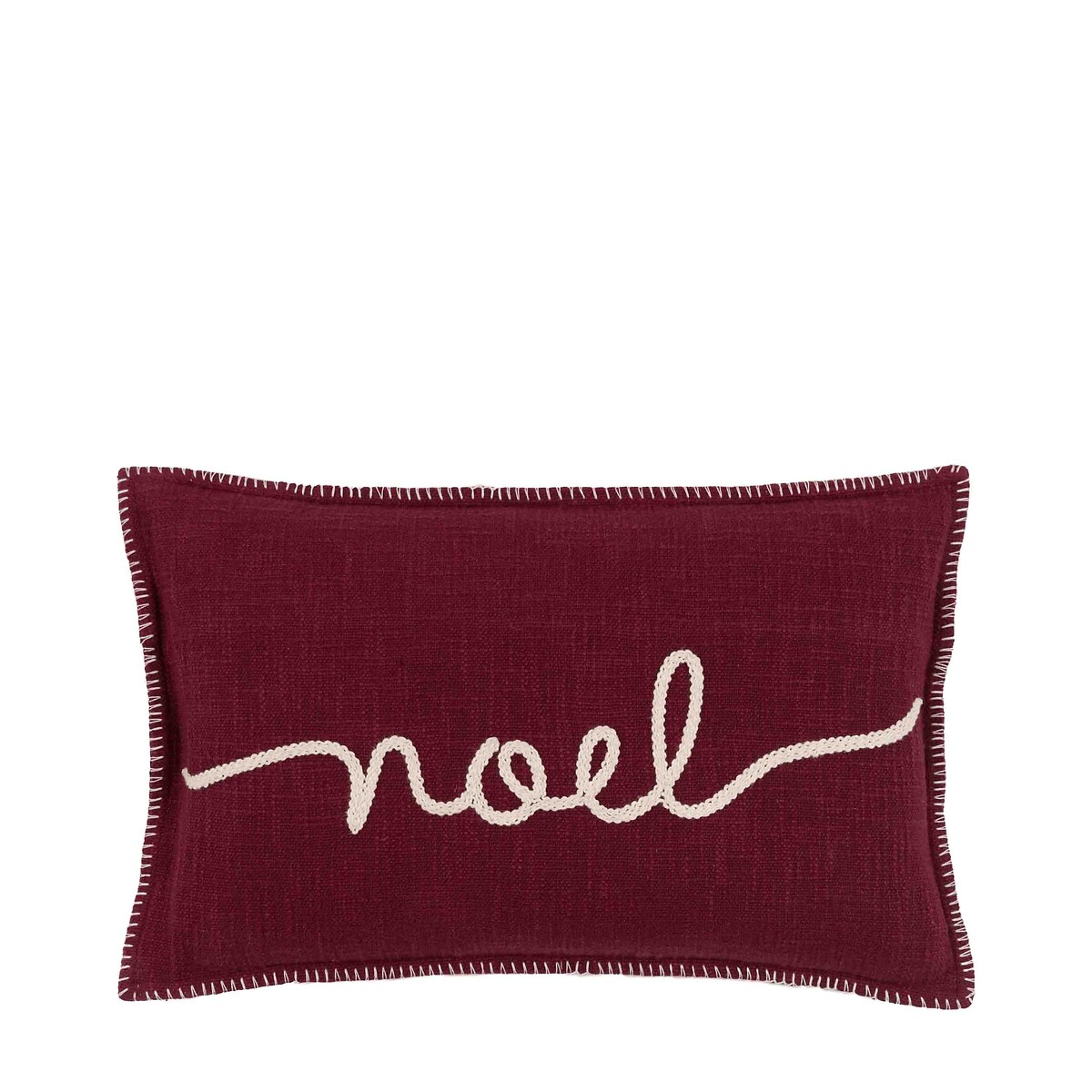 Vintage Noel Embroidered Cushion red, ÉDITÉ