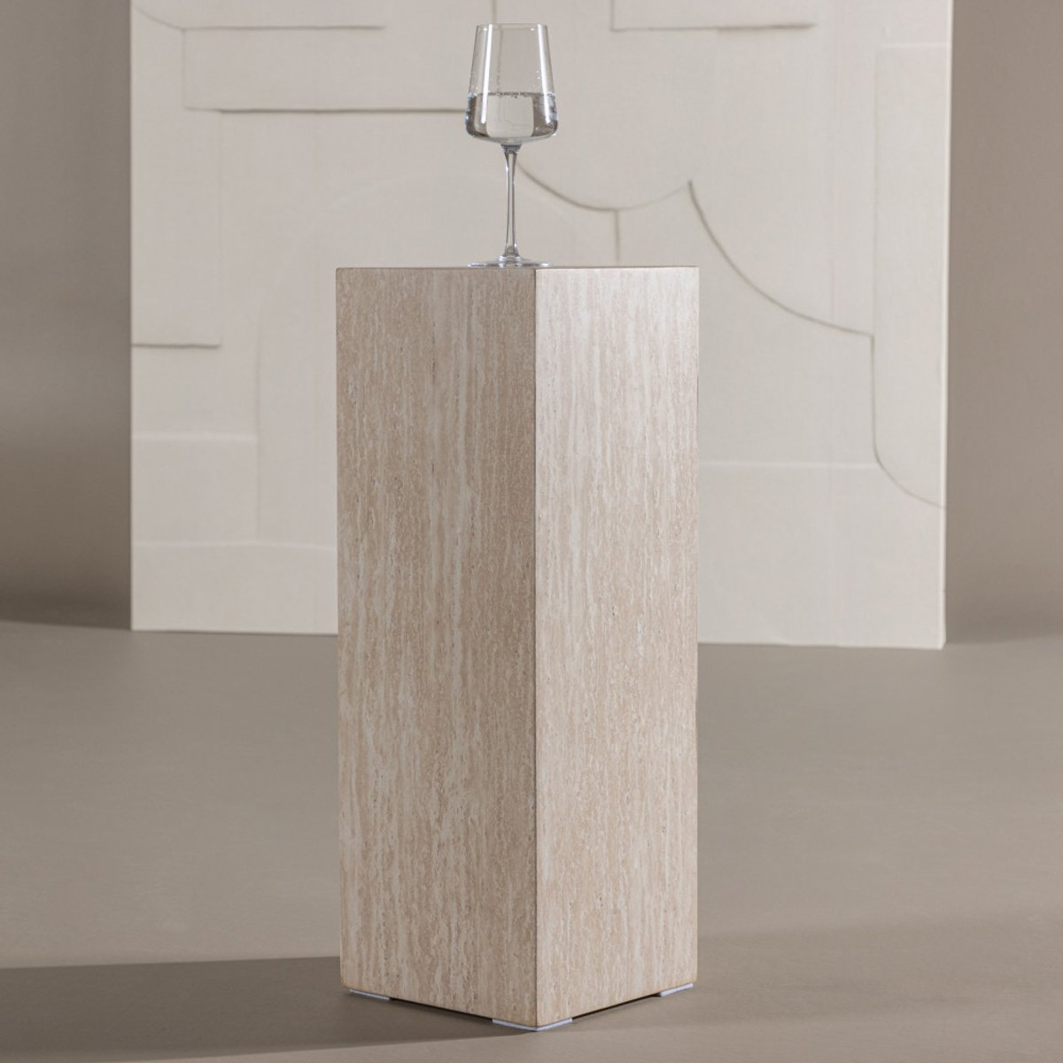 Sellette effet travertin- RAMSVIK beige, VIND