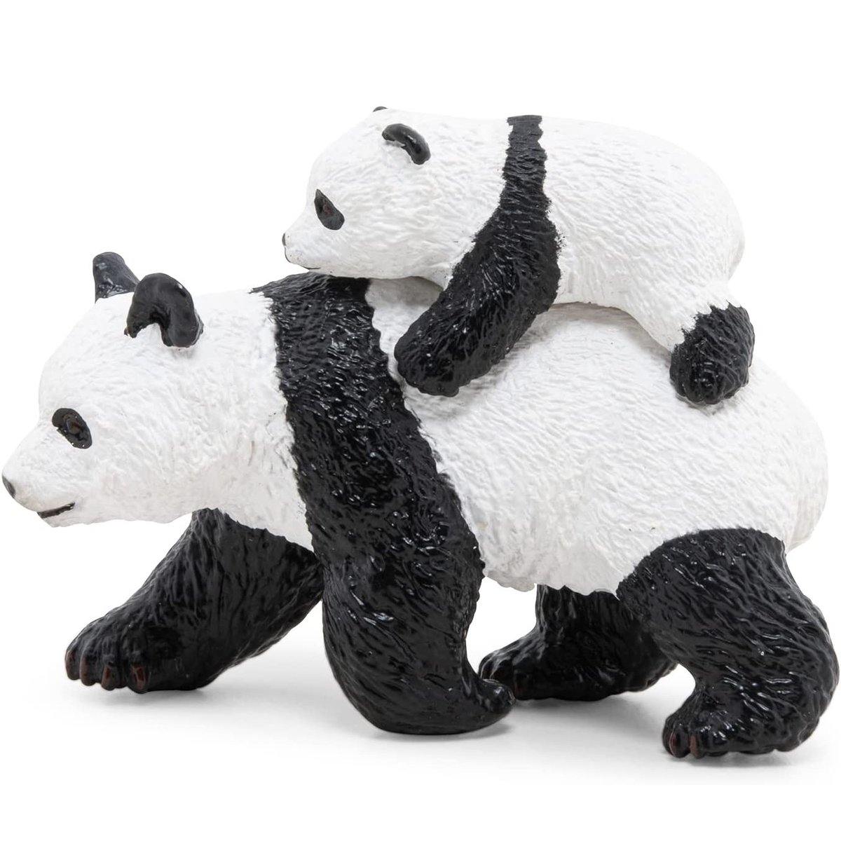 Figurine Panda et son bébé noir, PAPO