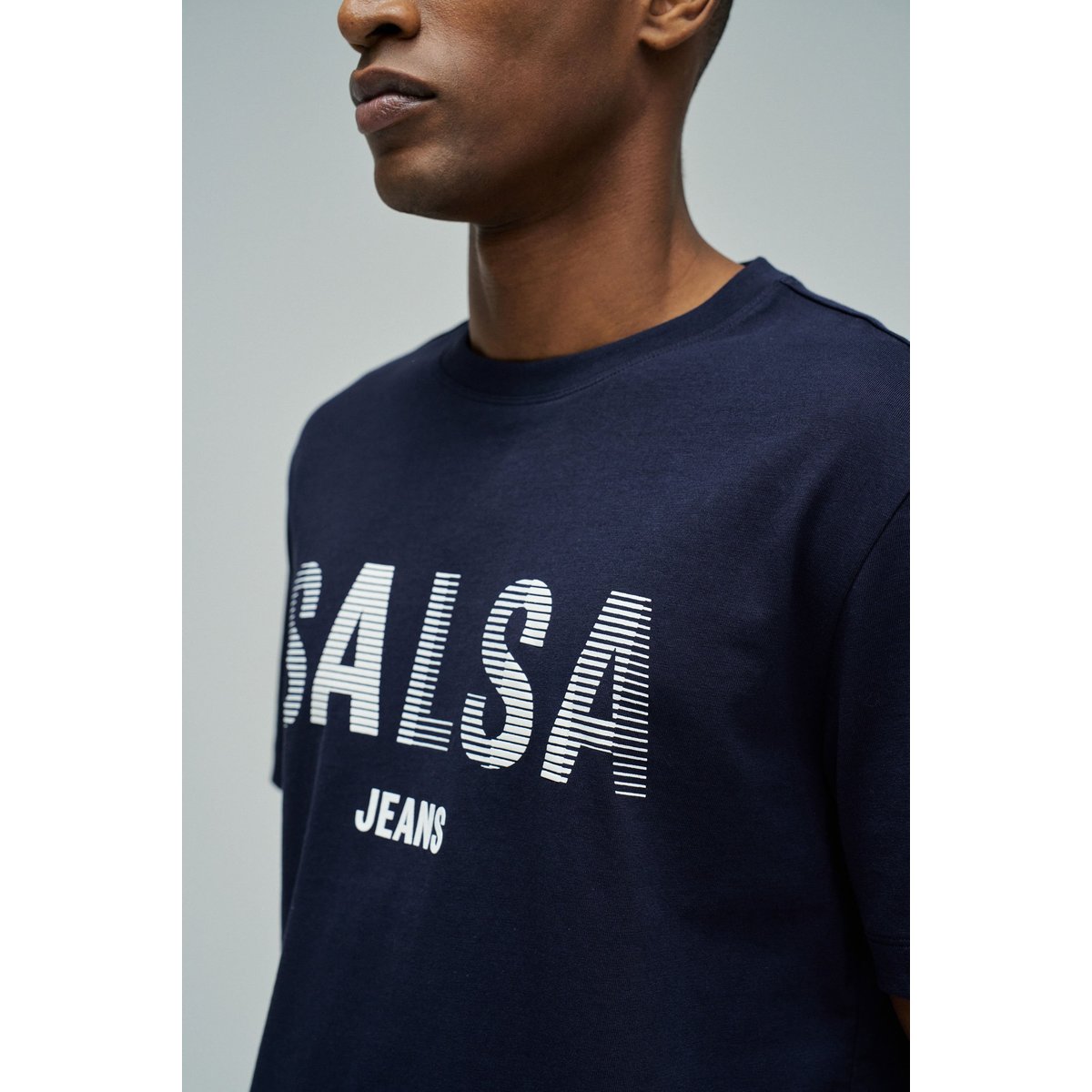 T-SHIRT AVEC BRANDING rouge, SALSA JEANS