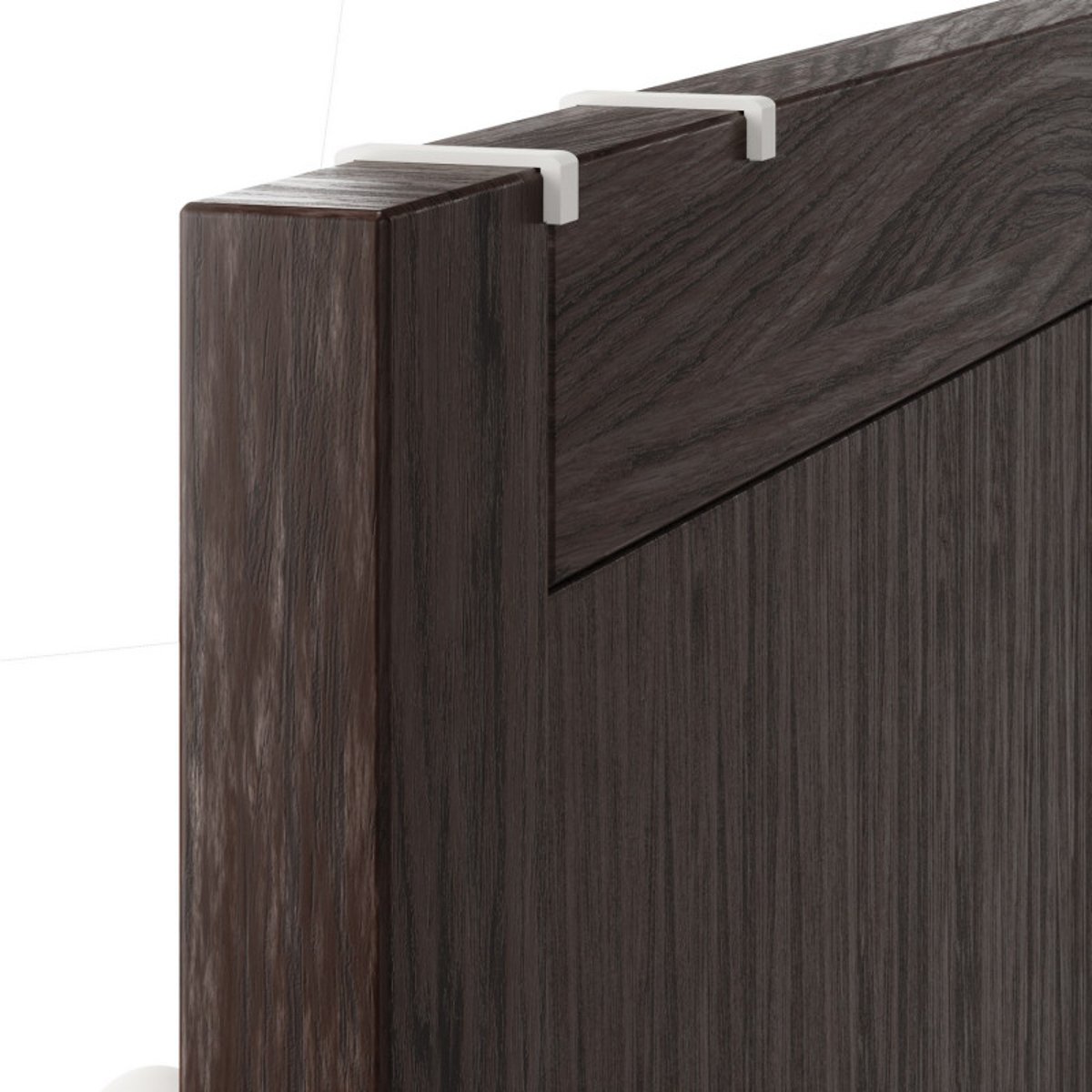 Patère double pour porte  BUDDY blanc, UMBRA