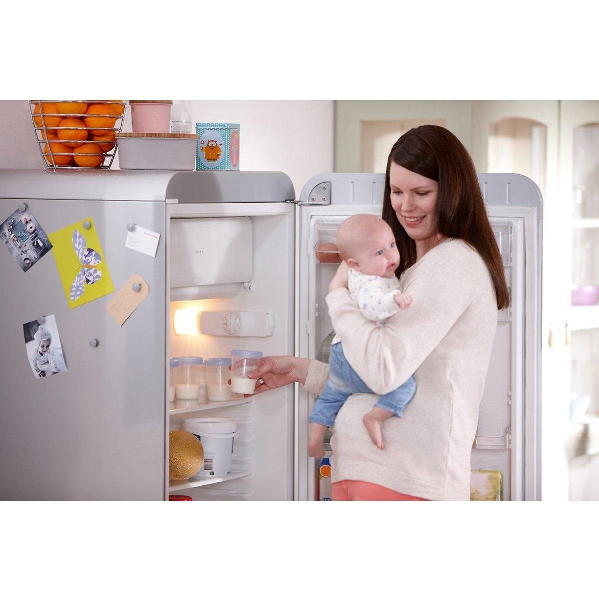 Pots de conservation lot de 10 transparent, PHILIPS AVENT
