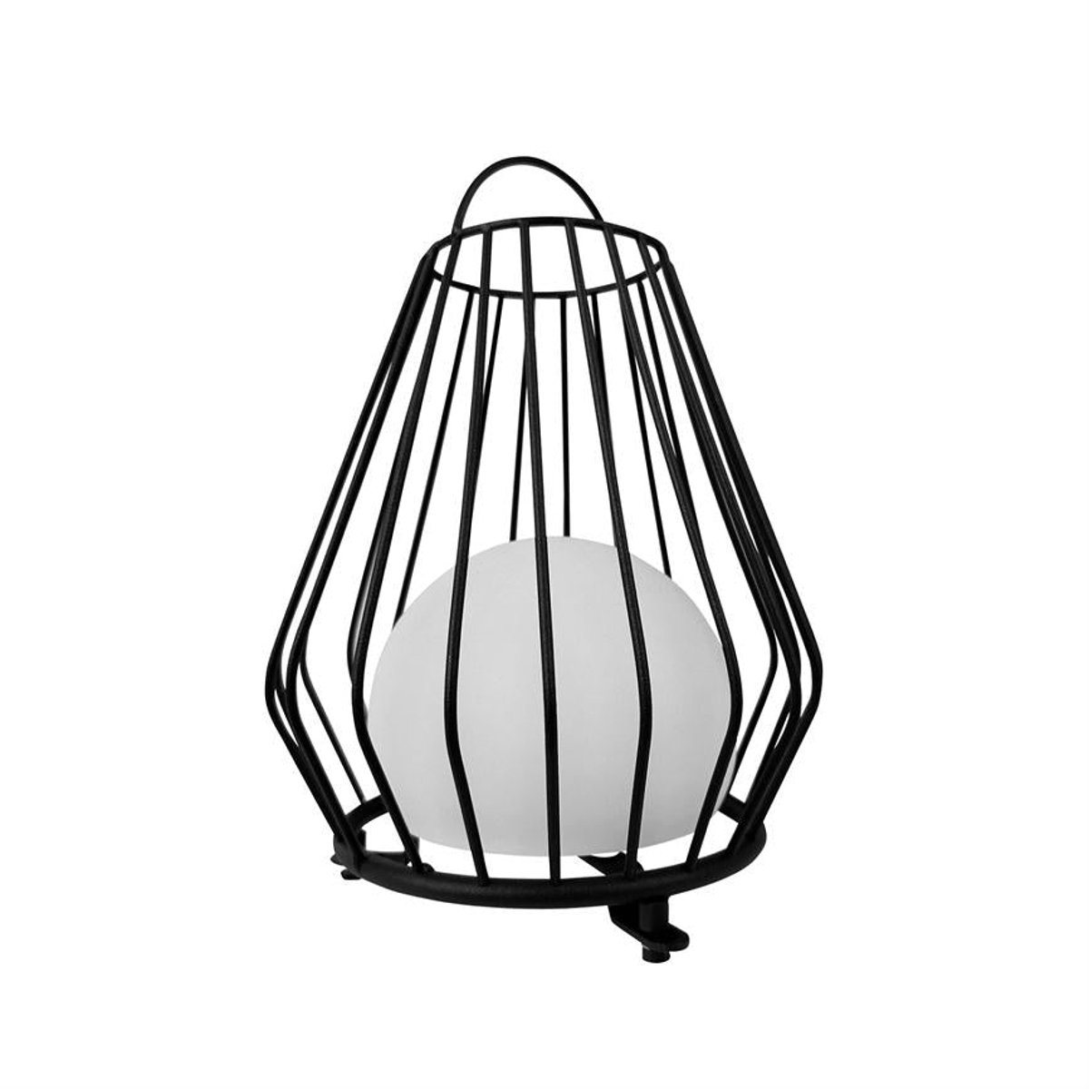 Lanterne solaire en métal EVESHAM noir, DYBERG LARSEN