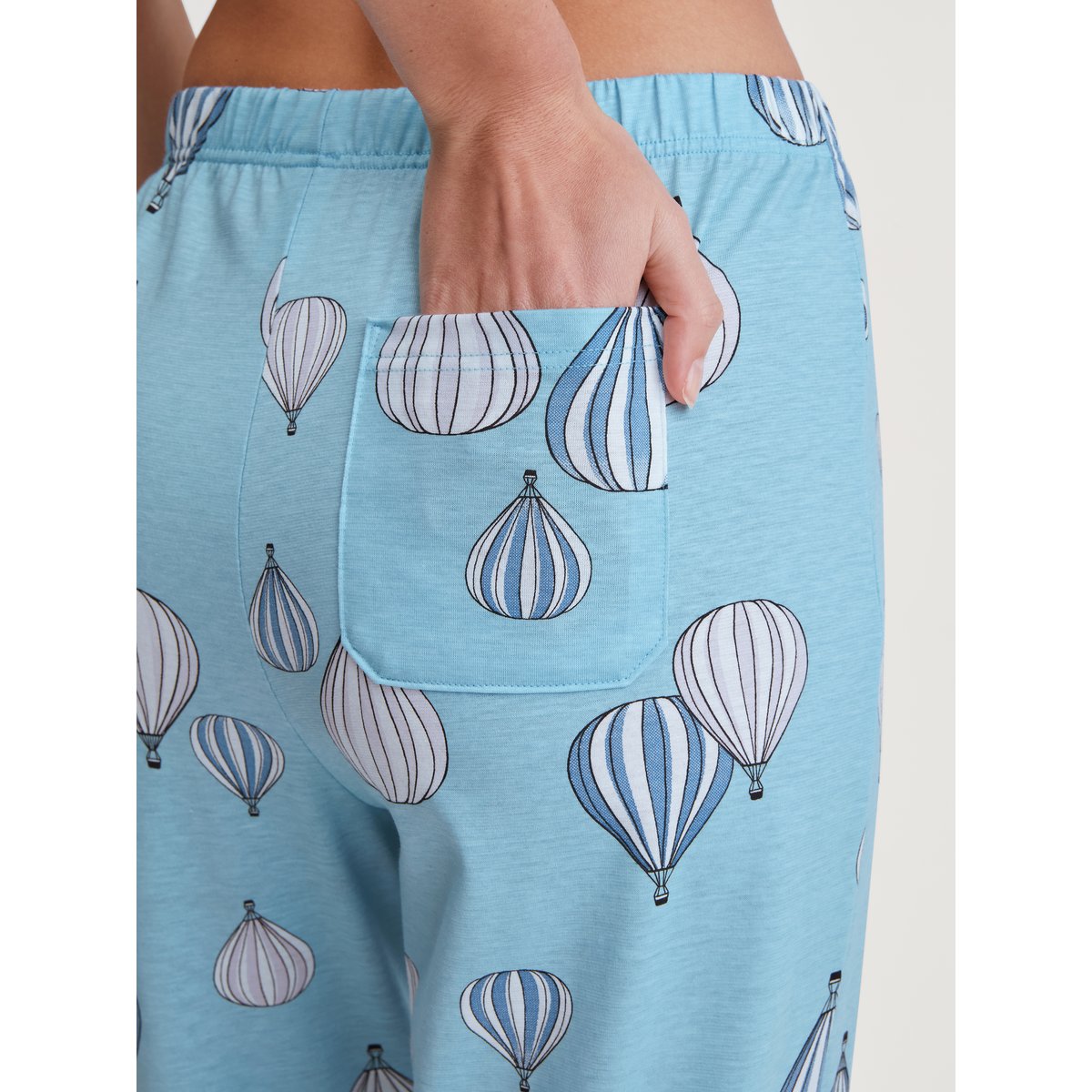 Pantalon Coton FAVOURITES JOURNEY bleu cascade, CALIDA