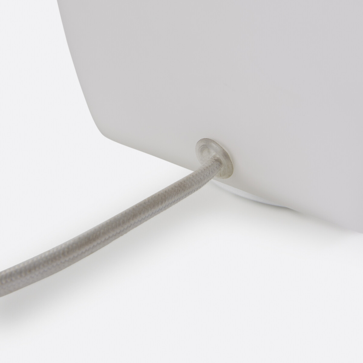 Lampe à poser en verre opaline, ETERA blanc, LA REDOUTE INTERIEURS