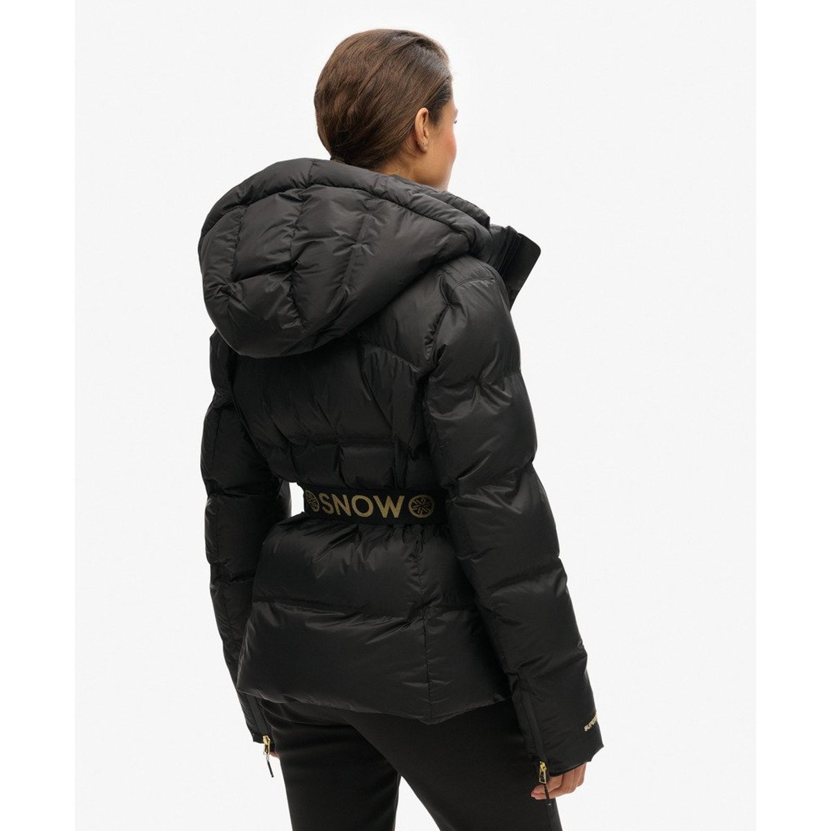 Doudoune de ski Luxe noir, SUPERDRY