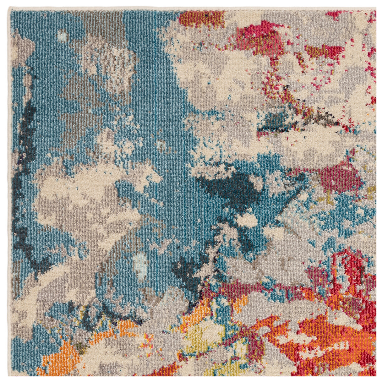 Colourful Abstract Rug multi-coloured, ÉDITÉ