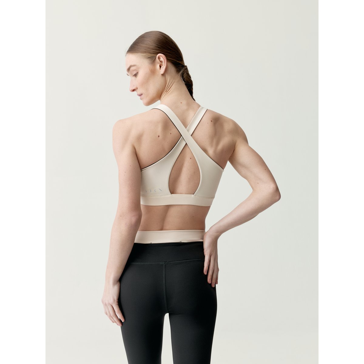 Brassière de Sport Performance Fixation Haute FIORELLA noir / naturel, BORN