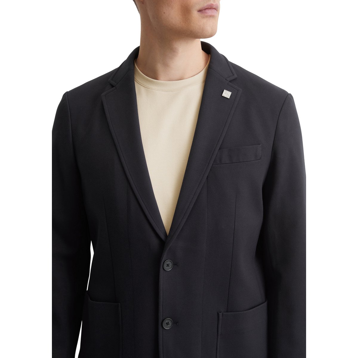 Veste shaped avec Windshield amovible bleu foncé, MARC O'POLO