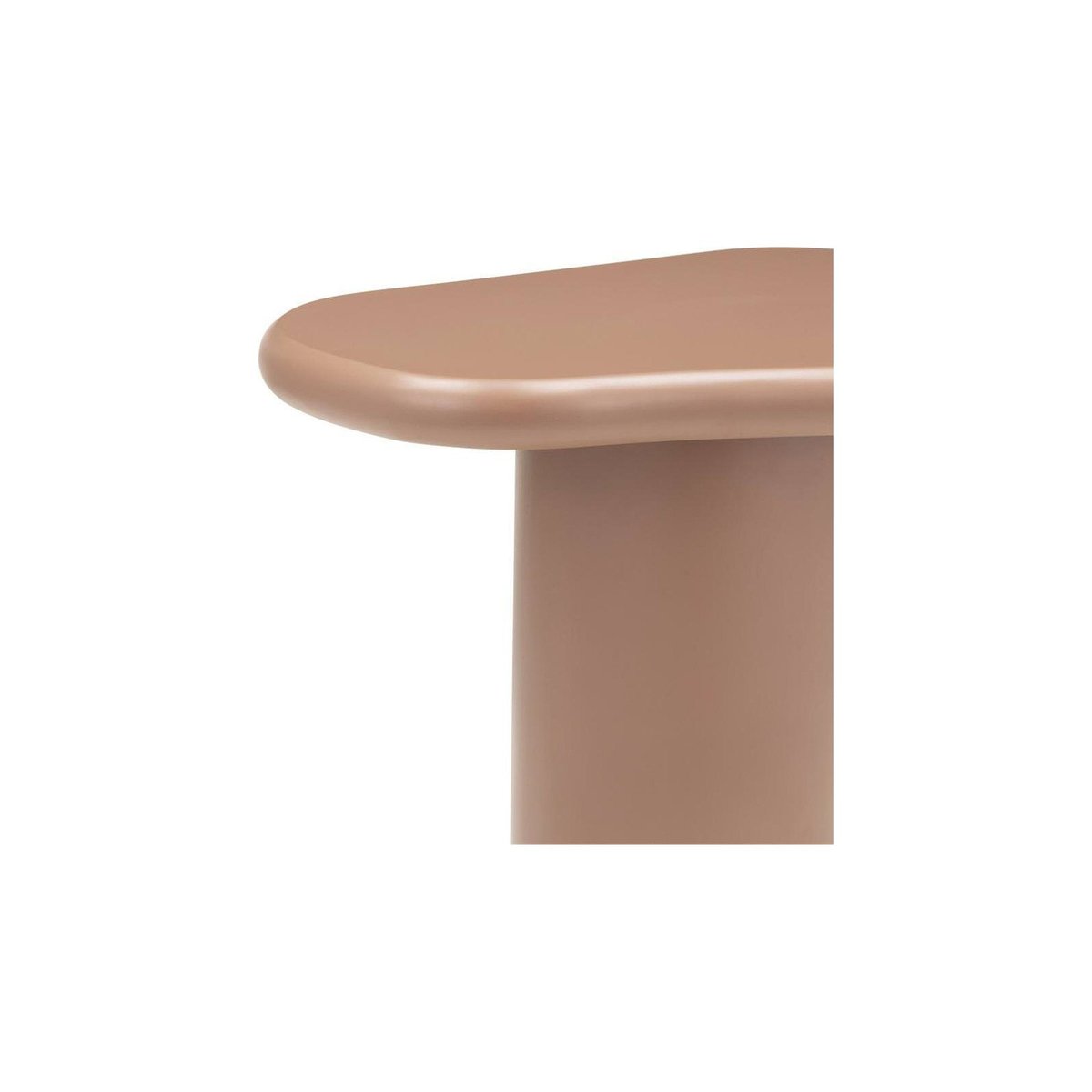 Table d'appoint en bois collection BIZARRE cannelle mat, RECOLLECTION