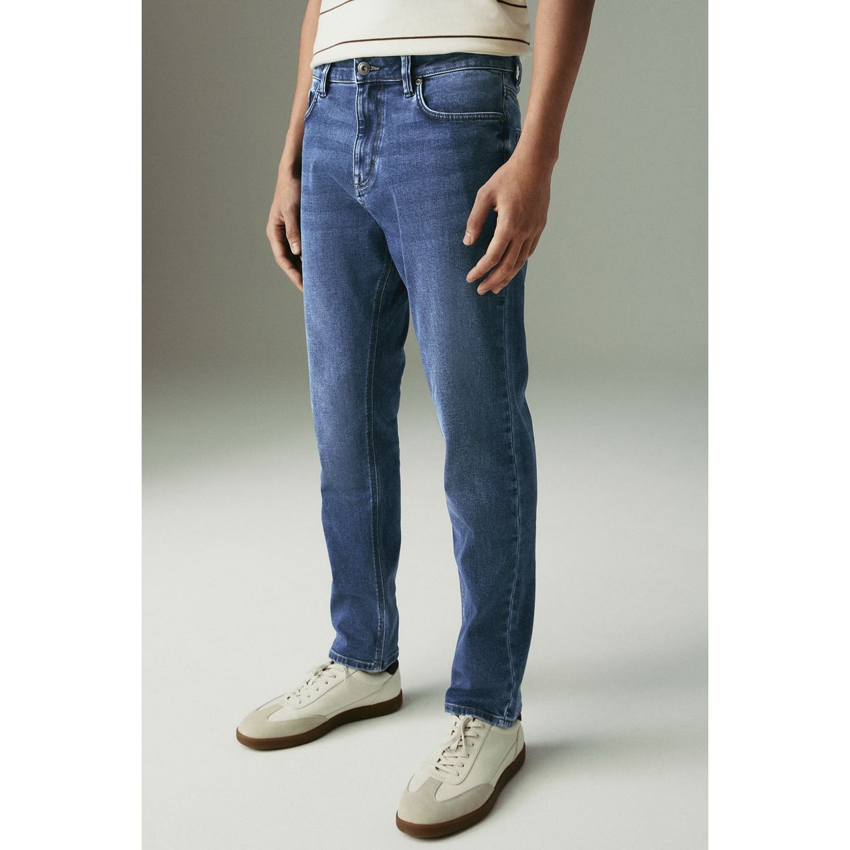 Jean motionflex bleu moyen, NEXT