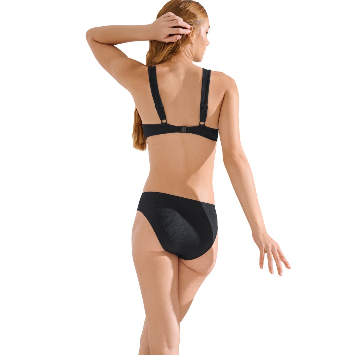 Haut maillot de bain armaturé MALAGA noir, LISCA