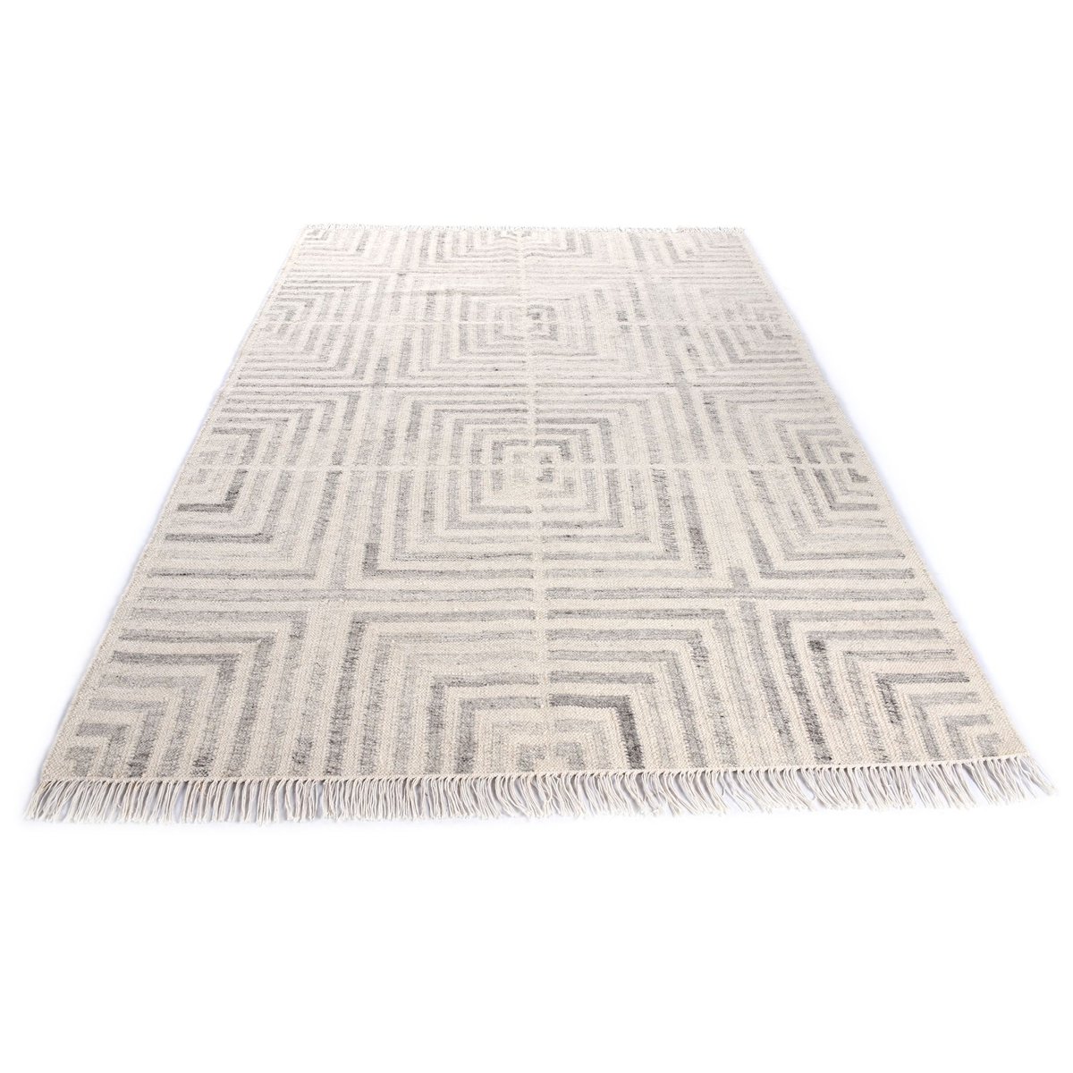 Tapis salon Vintage tissé main réversible naturel, TOM TAILOR
