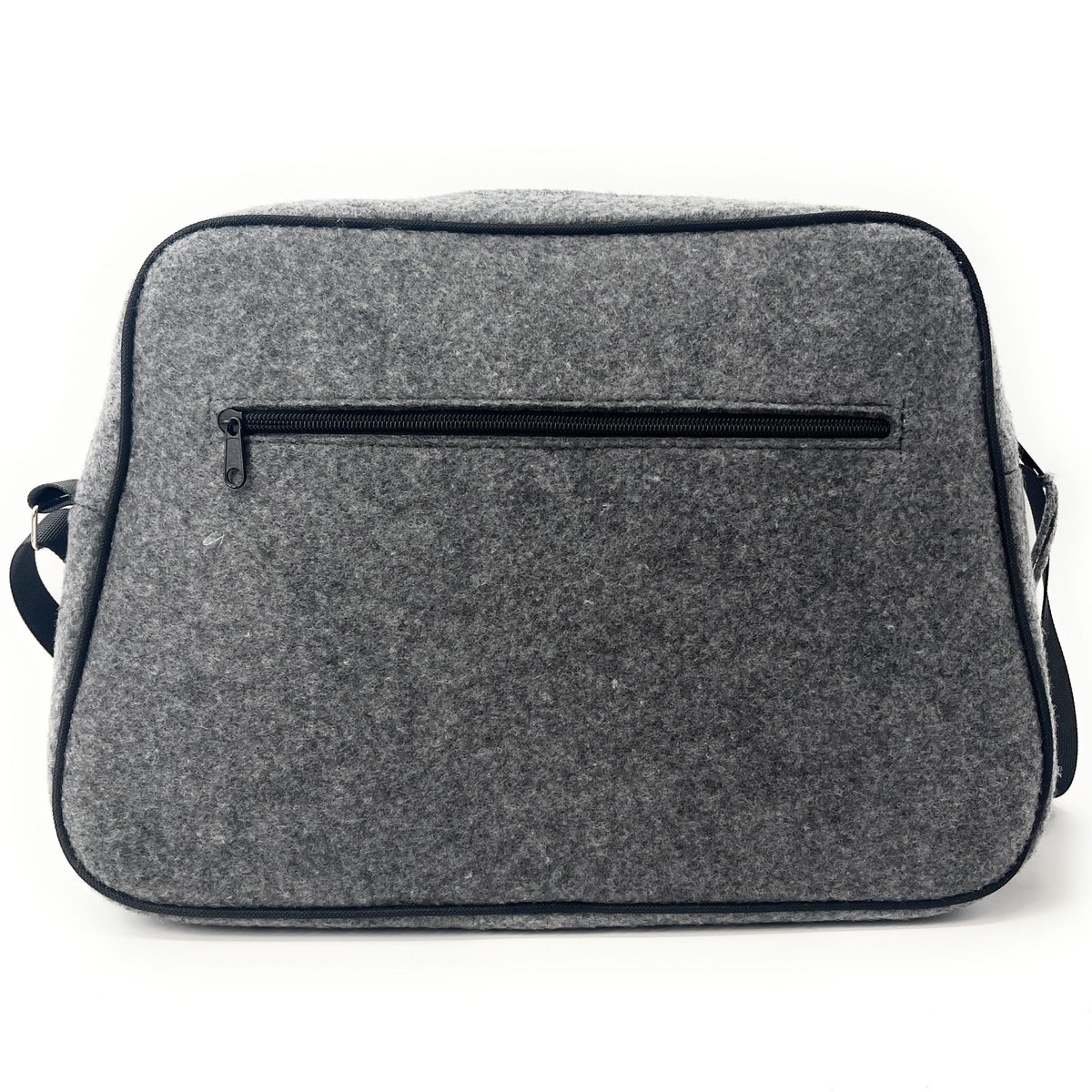 Sac bowling en feutrine écologique imprimée MODERN gris moyen, OH MY BAG