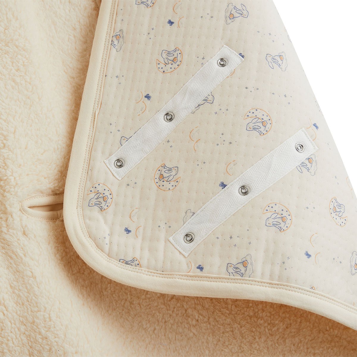Couverture de voyage bébé Voix Lactée ecru, PETIT BEGUIN