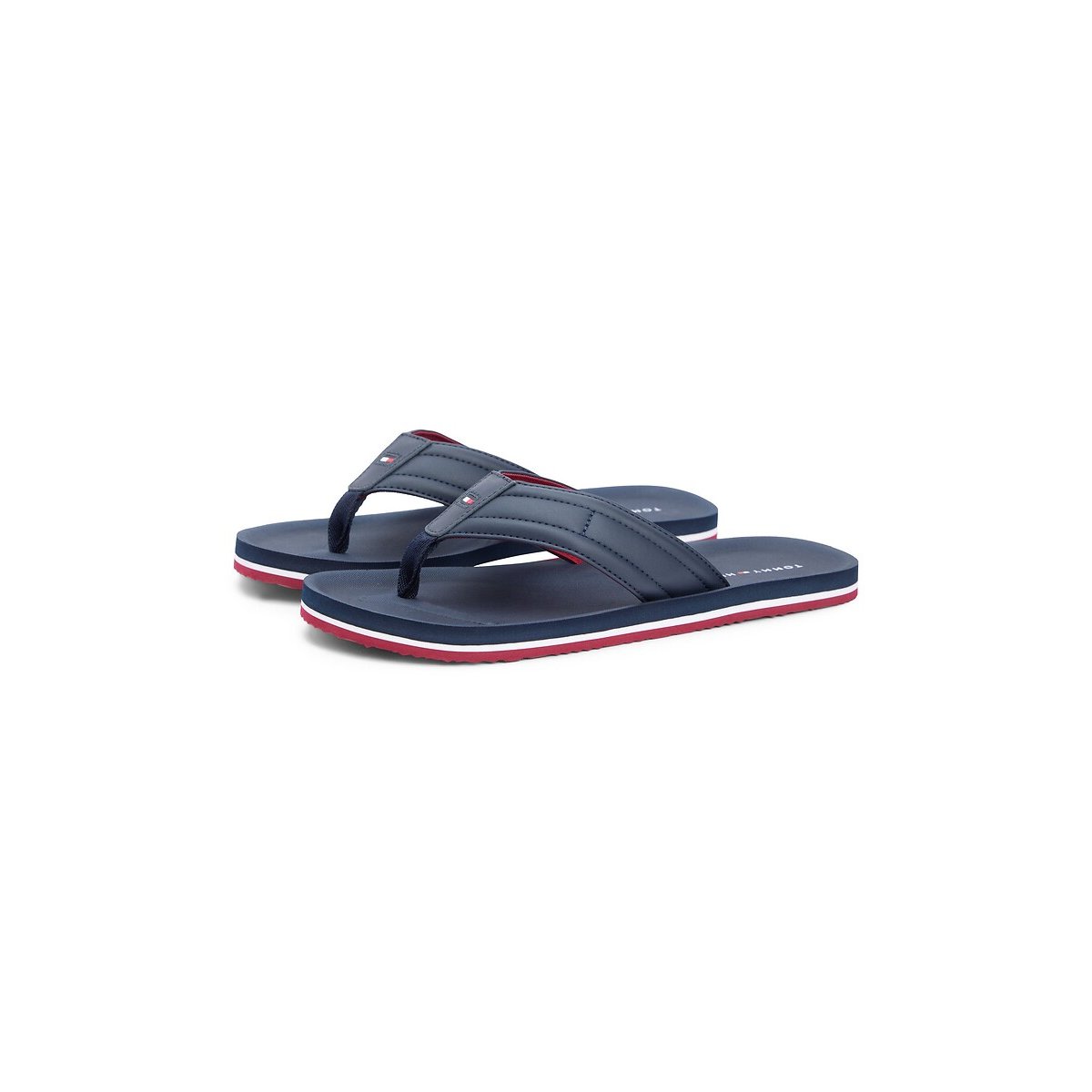 Tongs Padded Beach bleu marine, TOMMY HILFIGER
