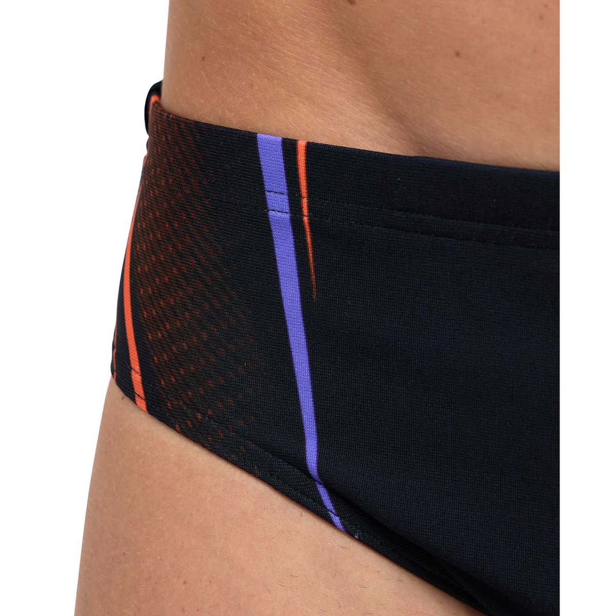 Slip de bain Graphic Performance Spikes black, ARENA