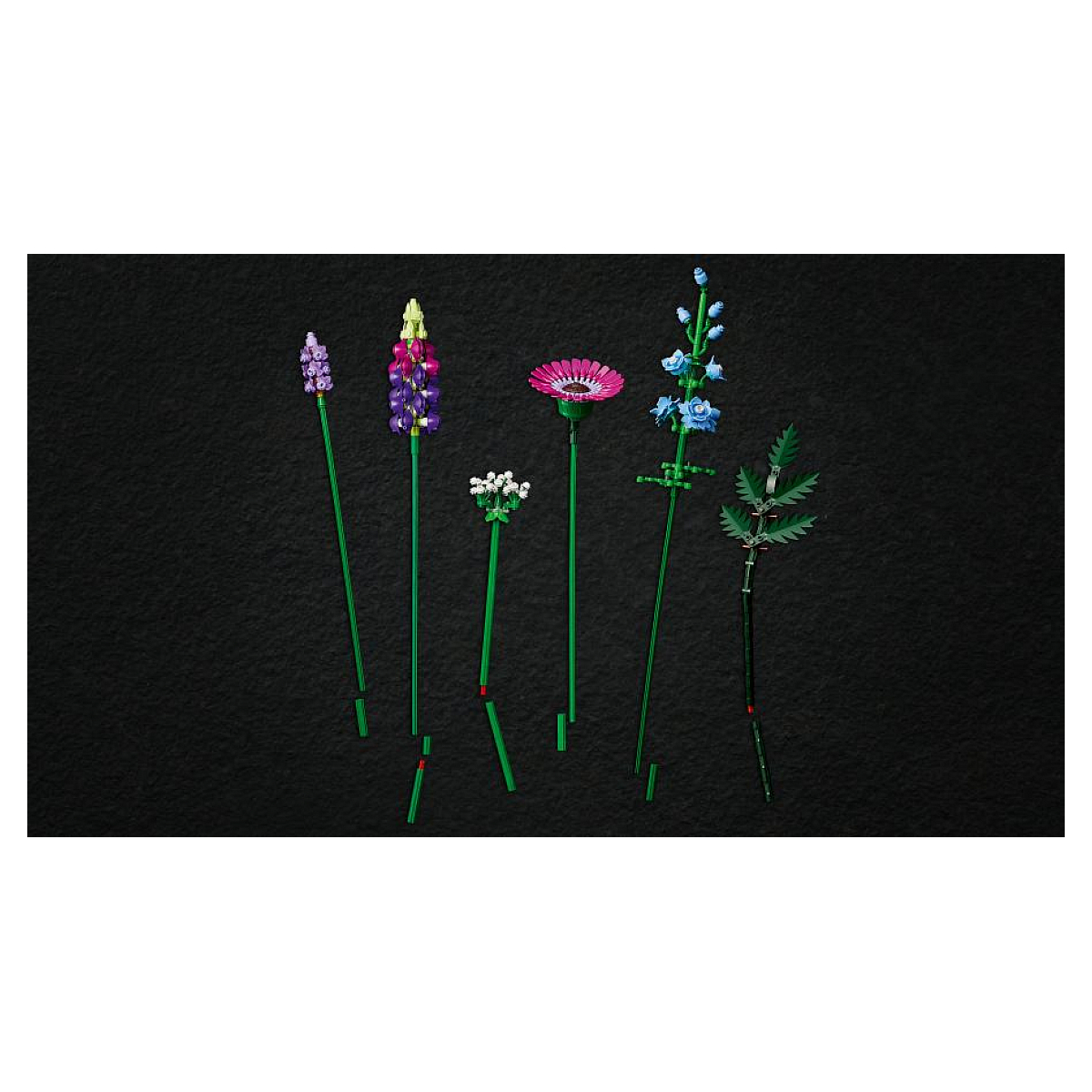 LEGO Icons - Bouquet de Fleurs Sauvages - 10313 : Créez votre propre chef-d'œuvre floral multicolore, LEGO