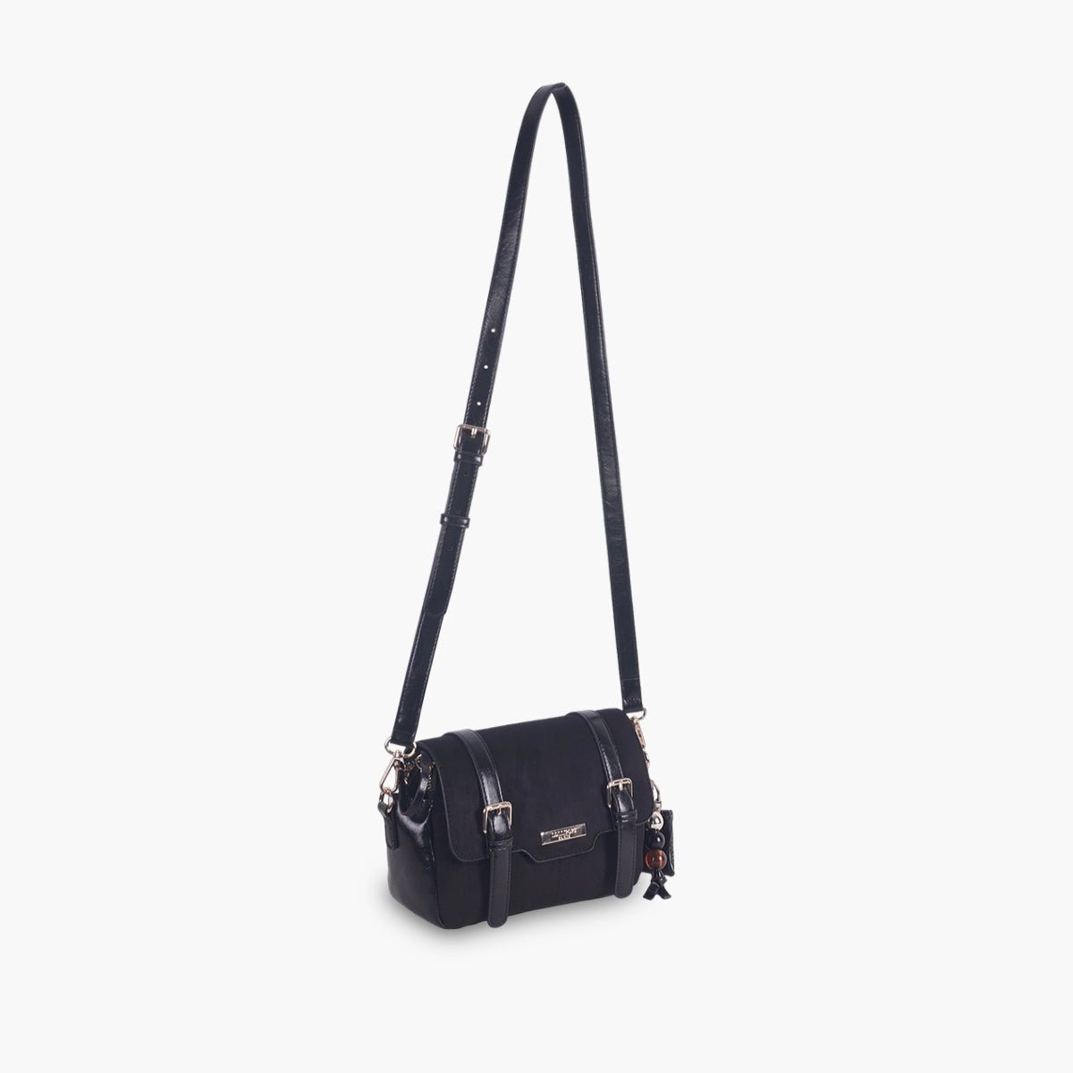 Sac porté épaule  Tarick noir,doré, LOLLIPOPS