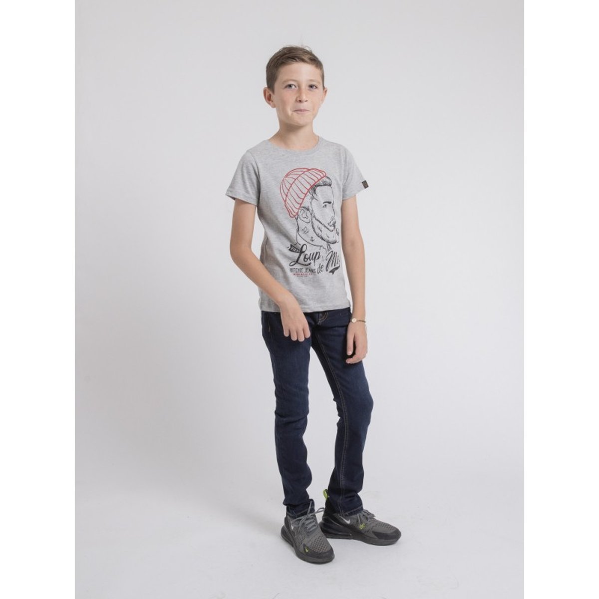 T-shirt Col Rond Pur Coton Jouancy-j gris clair, RITCHIE
