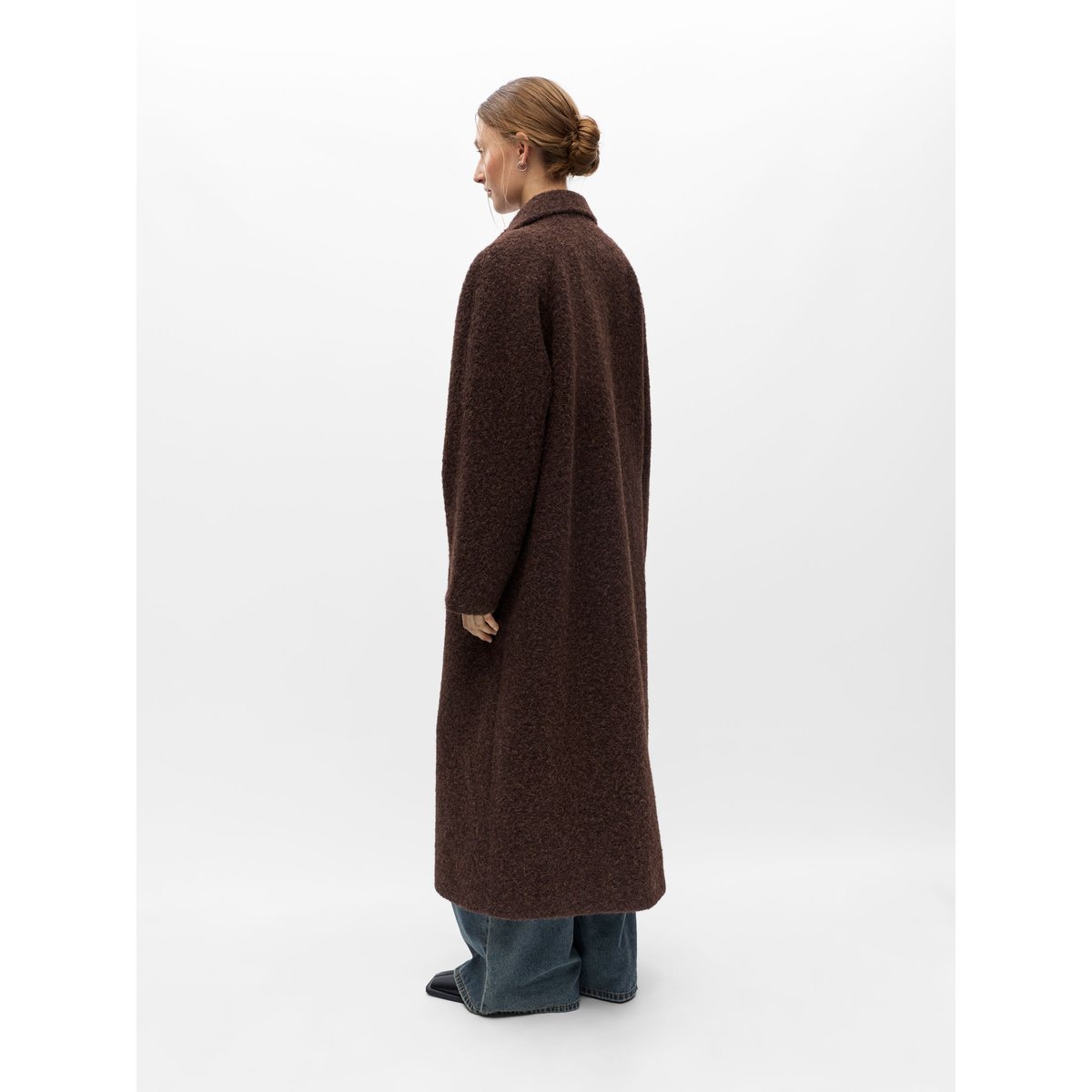 Long Manteau marron - seal brown1, OBJECT