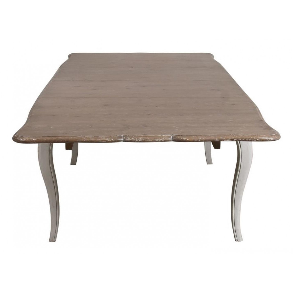 Table rectangulaire extensible - CHÂTEAU blanc, INTERIOR'S