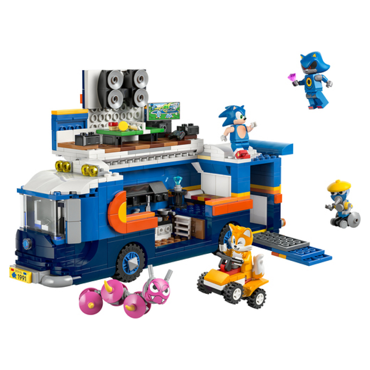 77006 Sonic : Le camion de controle de l equipe Sonic couleur unique, LEGO
