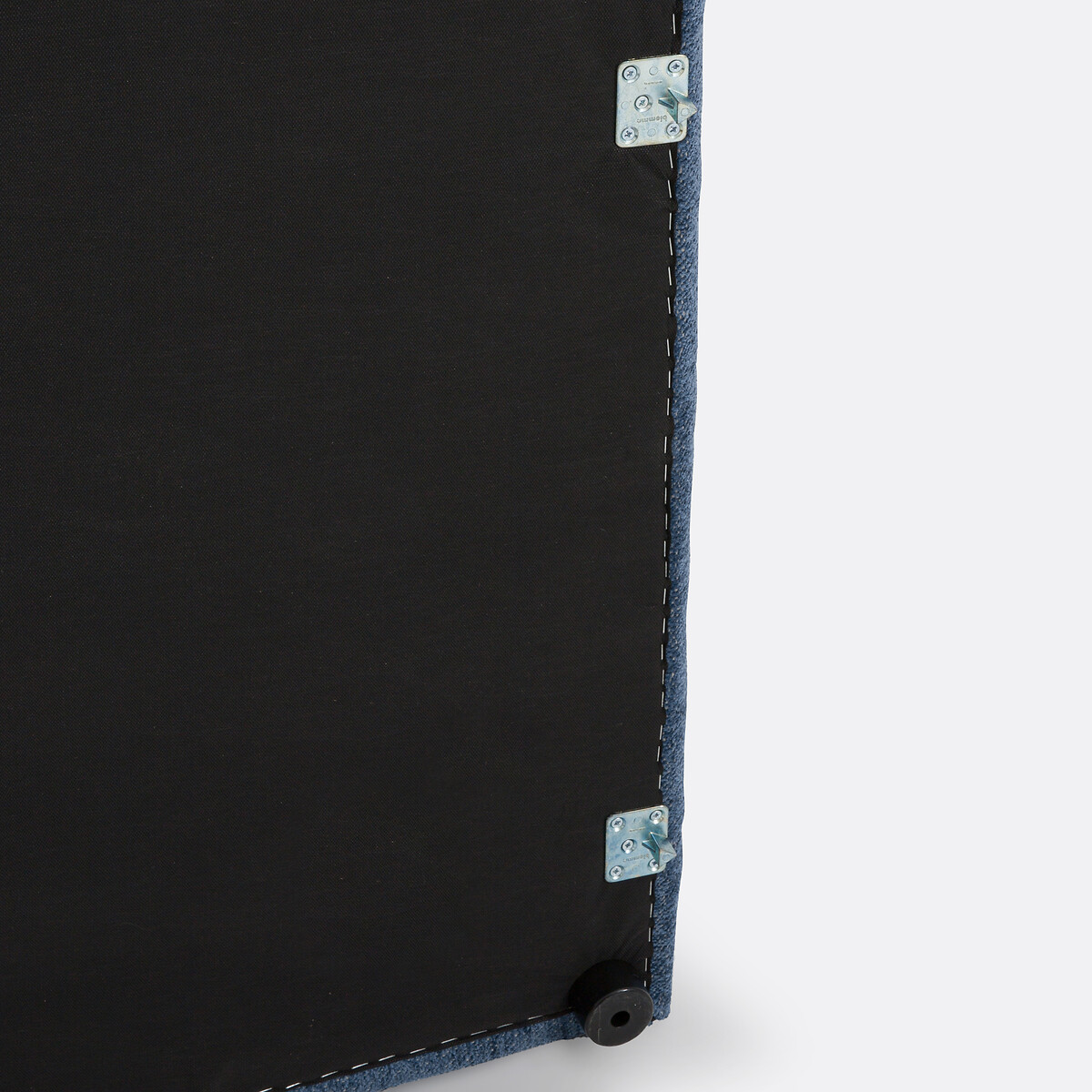Modulaire 2-zitsbank Monica in gemêleerd chenille nachtblauw, LA REDOUTE INTERIEURS
