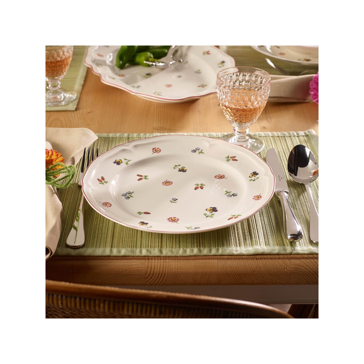 Assiette Plate PETITE FLEUR blanc, VILLEROY & BOCH