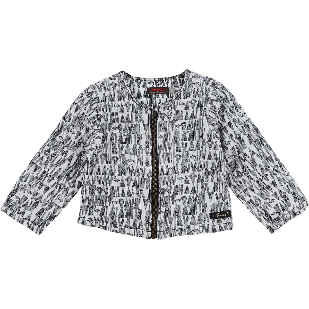 Veste -  Très bon état blanc;noir, CATIMINI