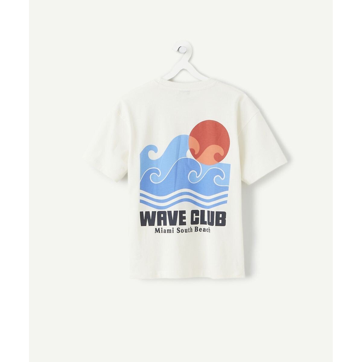 T-shirt maniche corte stampata 3-14 anni ecru , TAPE A L'OEIL