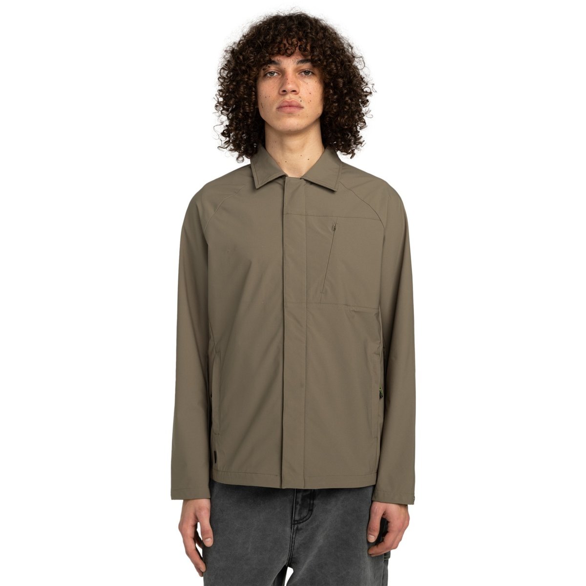 Veste imperméable FFNC COACH marron stone gray, ELEMENT