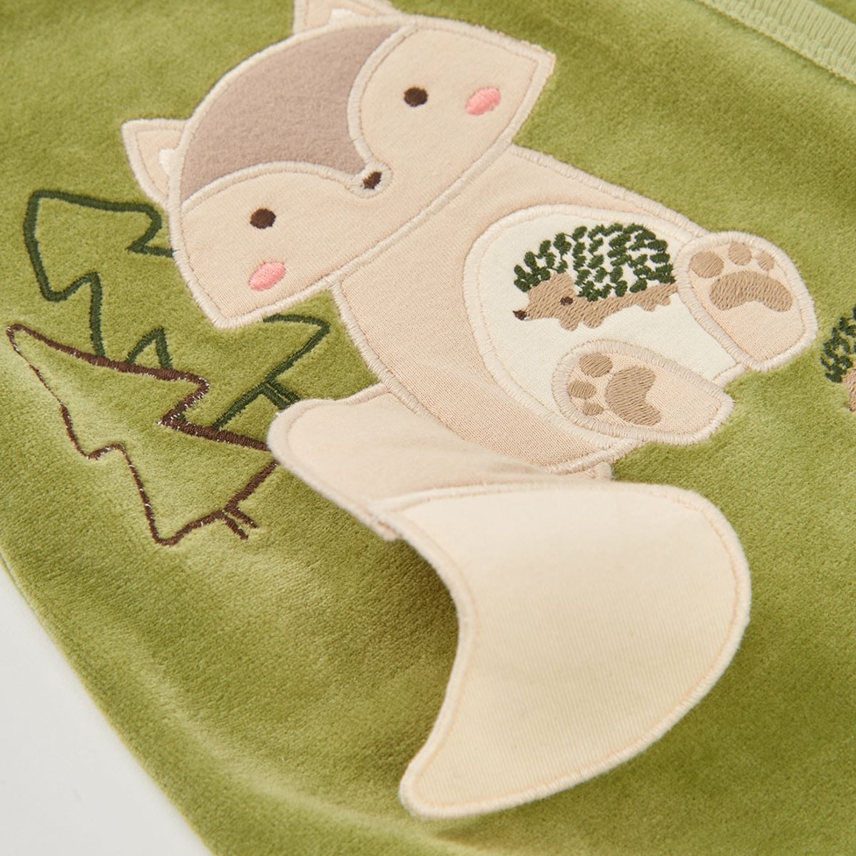 Combipilote bébé brodée renard multicolore, BOBOLI