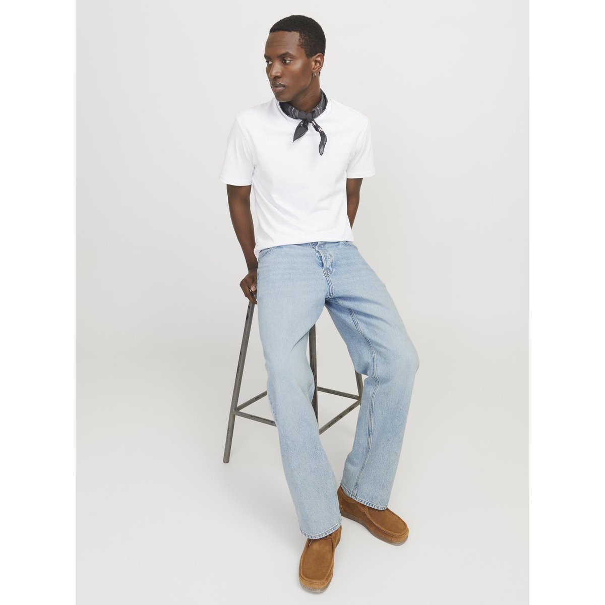 Jean Baggy Fit blue denim, JACK & JONES