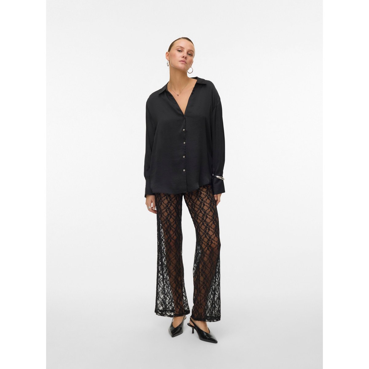 Chemise noire - black, VERO MODA