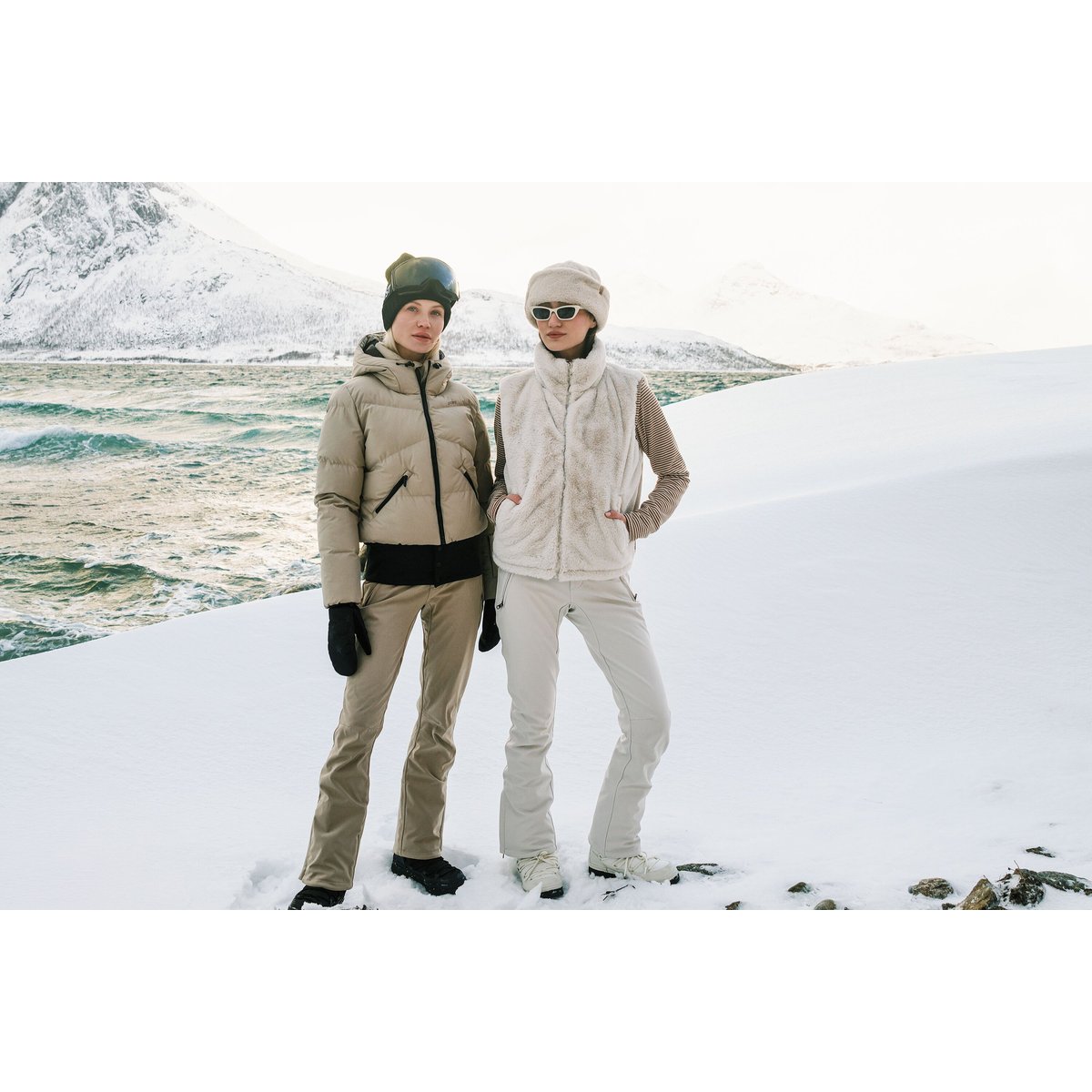 Pantalon de ski et de snowboard PRTRELOLE kitoffwhite, PROTEST