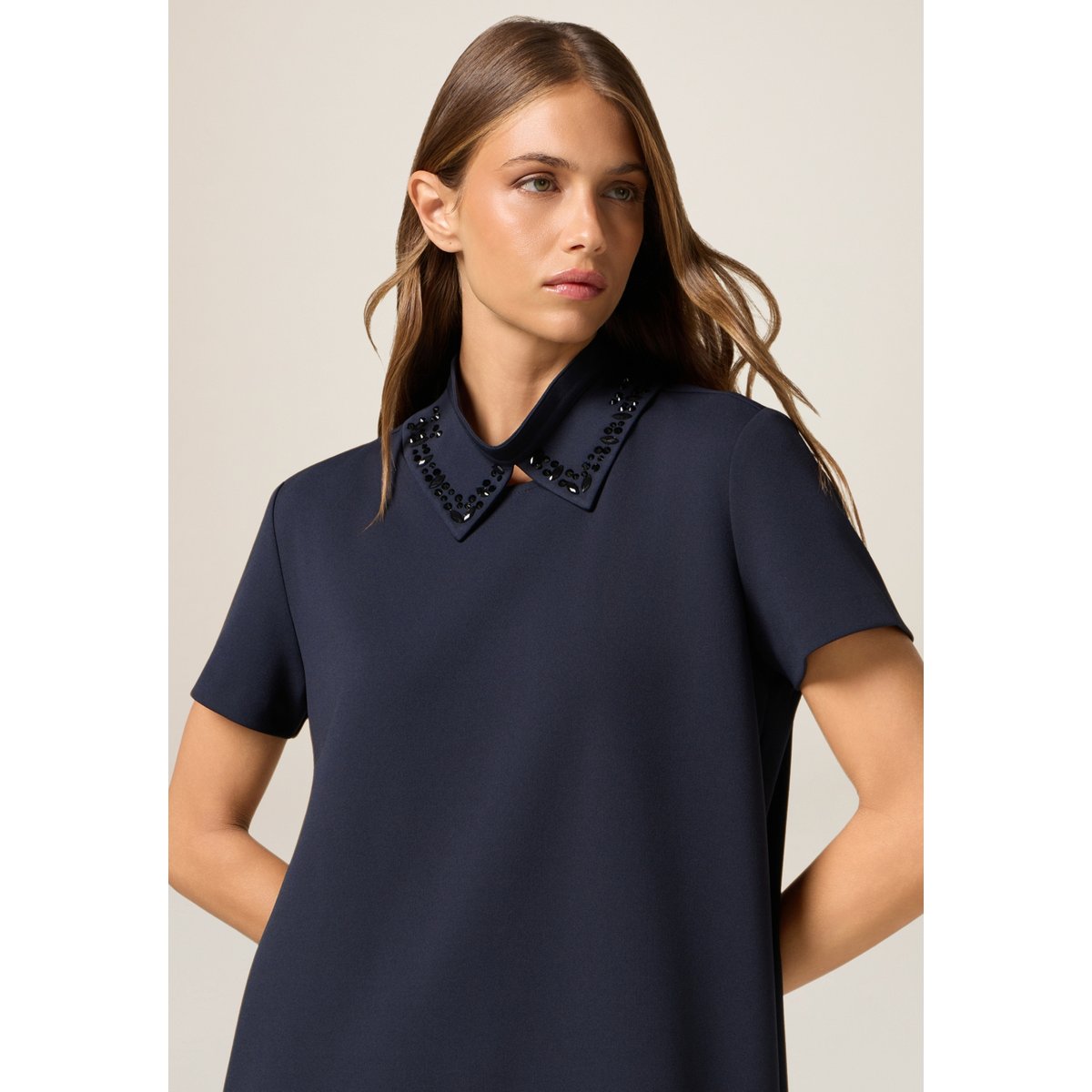 Robe regular bleu, OLTRE