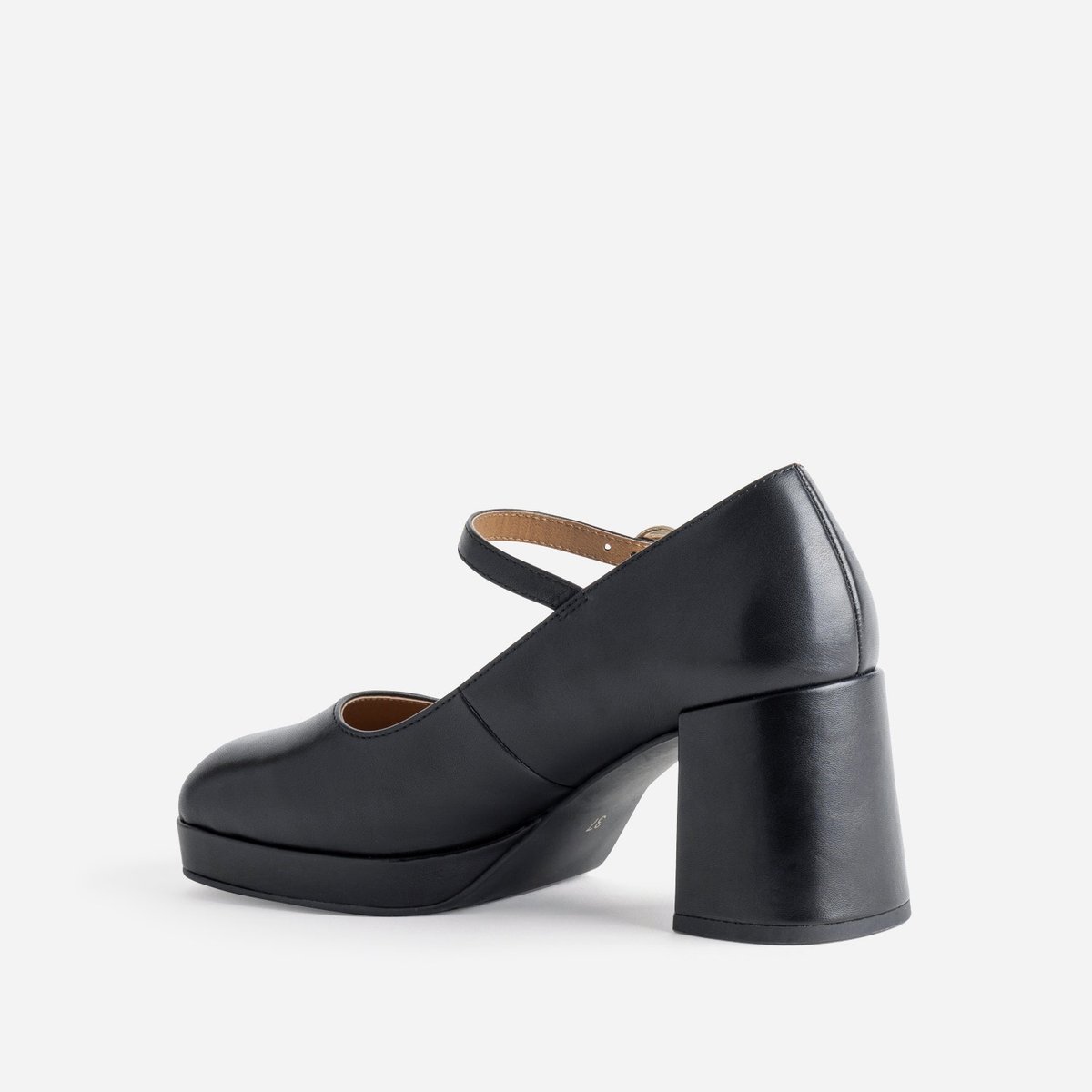 Escarpin en cuir URSULA noir, ERAM